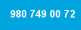 980 749 00 72 980 749 00 72